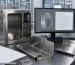 Sheet metal design services for food-processing equipment with stainless-steel panels and a CAD flat pattern
