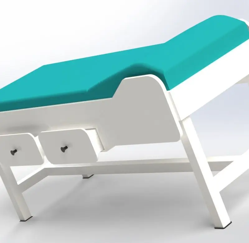 Examination Bed 3D Model
