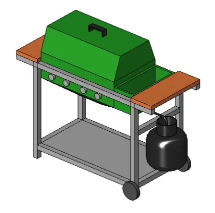 Oven and Microwave Oven Families for Revit