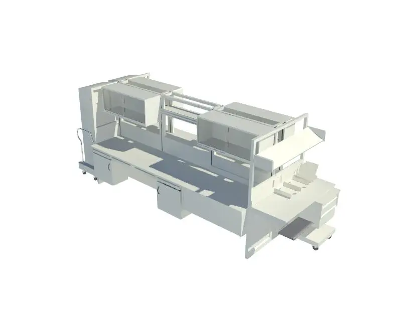 Laboratory Revit Families – 20 Parametric Furniture Assets | Free Download