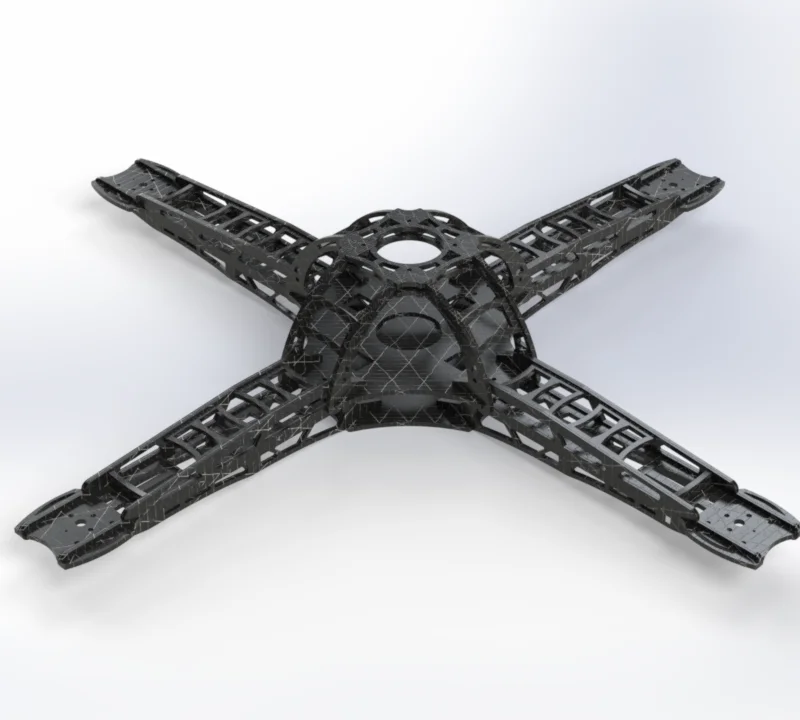 Modu-Frame quadcopter frame