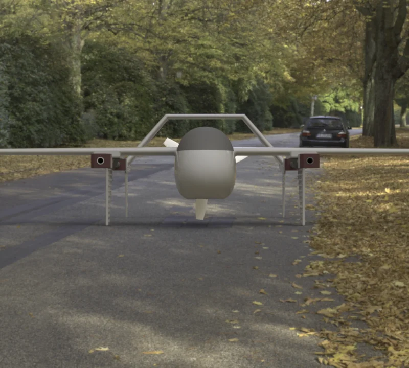 3D CAD Drone UAV