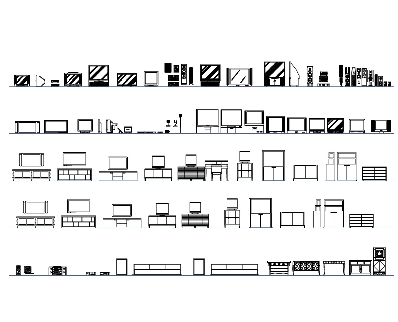 2D TV Drawing