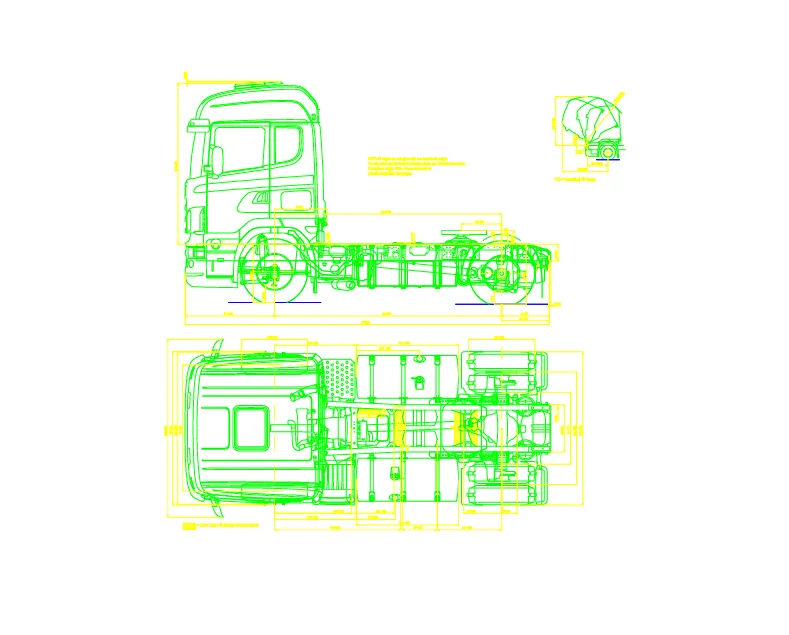 2D Scania Truck