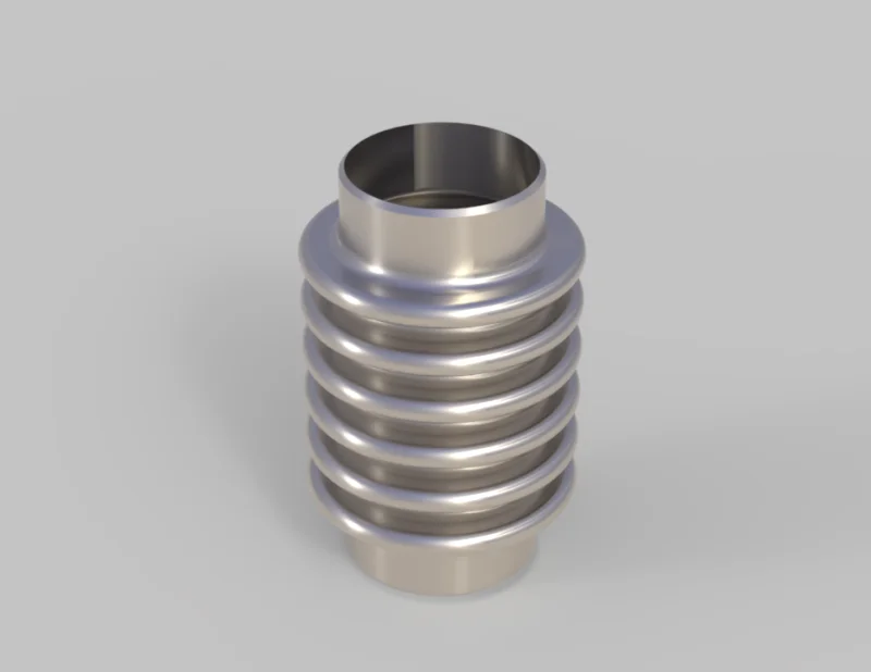 Stainless steel expansion bellows